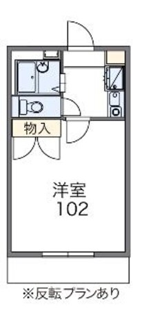 レオパレスセジュールIの物件間取画像